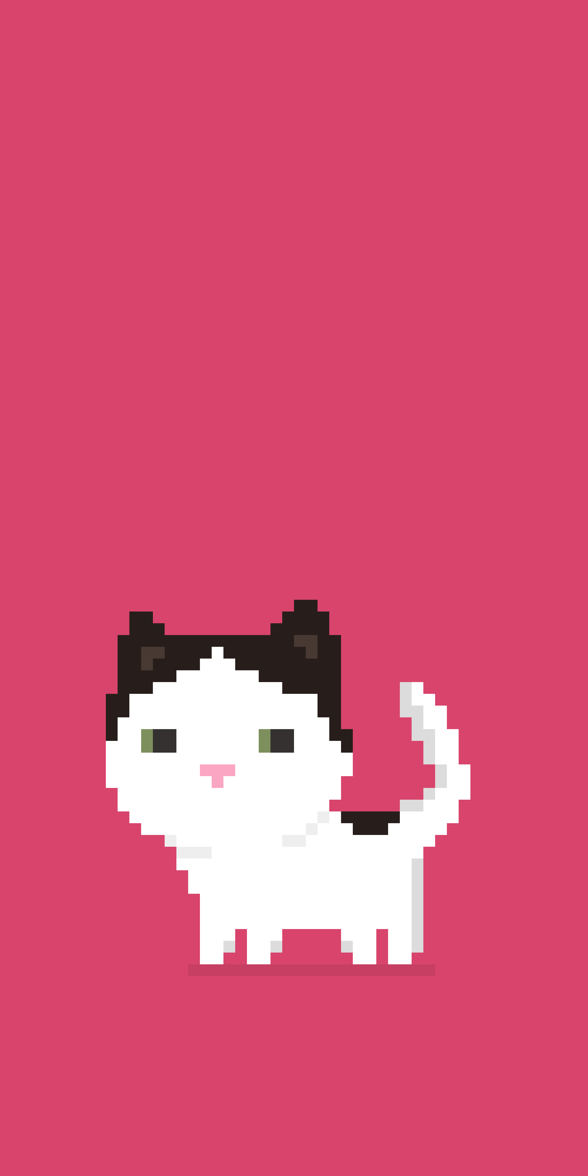 MonkeyCatLuna in Pink