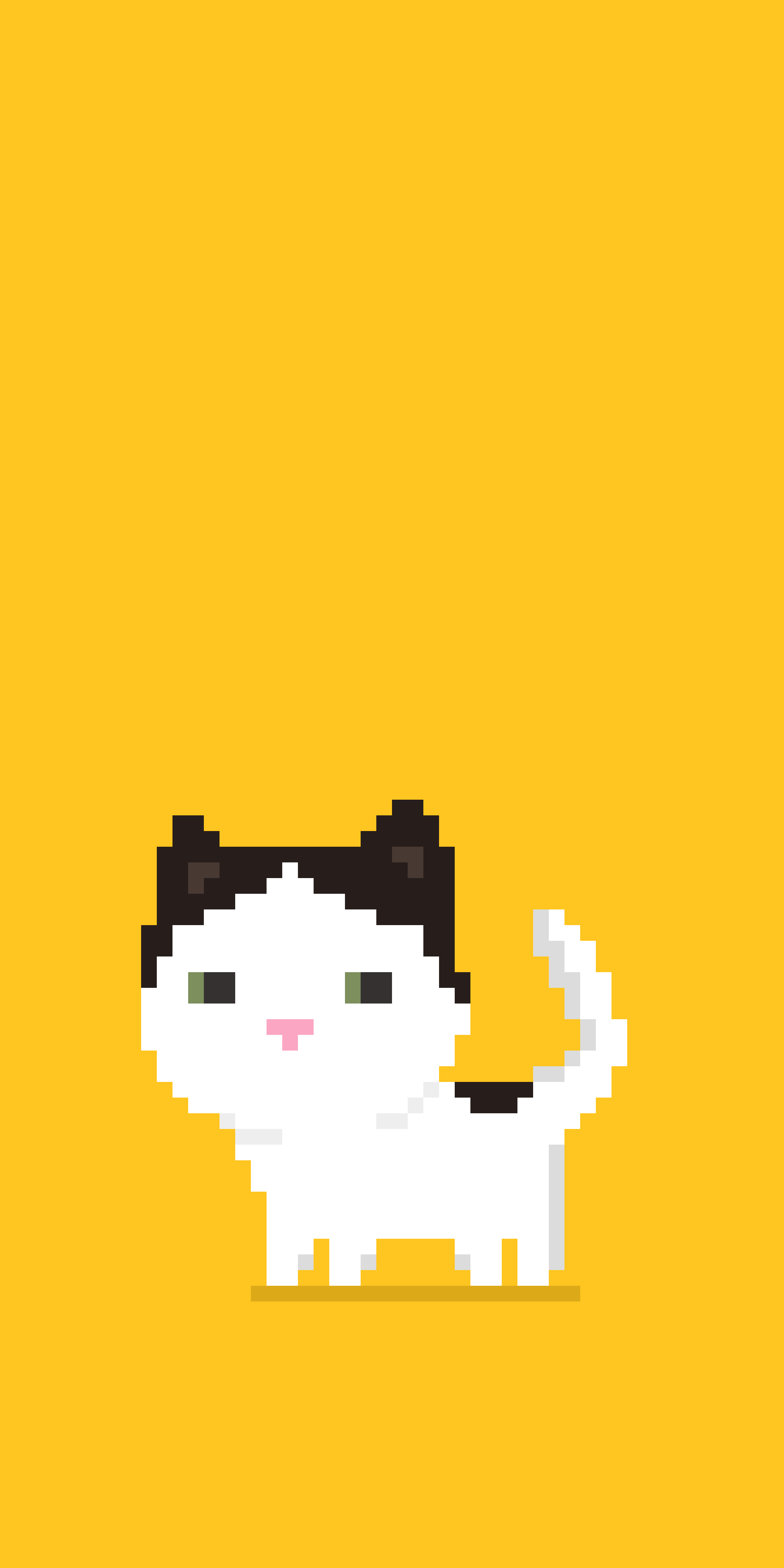 MonkeyCatLuna in Yellow